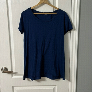 Stateside navy blue cotton t shirt